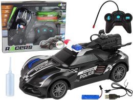 Auto Sportowe R/C Czarne Zdalnie Sterowane