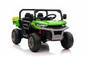 Auto Pick-Up Speed 900 dla dzieci Zielony + Napęd 4x4 + Ruchomy kiper + Bagażnik + Pilot + Łopatka + Audio LED