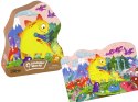 Puzzle Dinozaur Wulkan 48 Elementów