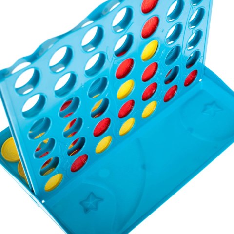 Gra logiczna szczęśliwa czwórka 25x19x20cm Gra logiczna szczęśliwa czwórka 25x19x20cm