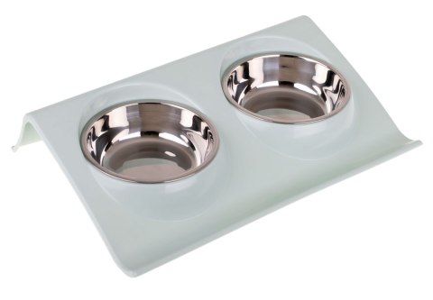 Miska dla psa na stojaku metalowa 2szt Miska dla psa na stojaku metalowa 2szt