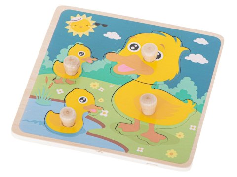 Puzzle drewniane sorter układanka kaczuszka kaczka Puzzle drewniane sorter układanka kaczuszka kaczka