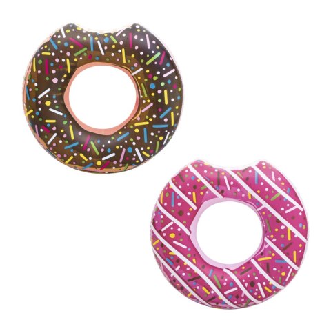 BESTWAY 36188 Kółko do pływania koło dmuchane donut brązowe 107cm max 100 kg BESTWAY 36188 Kółko do pływania koło dmuchane donut brązowe 107cm max 100 kg