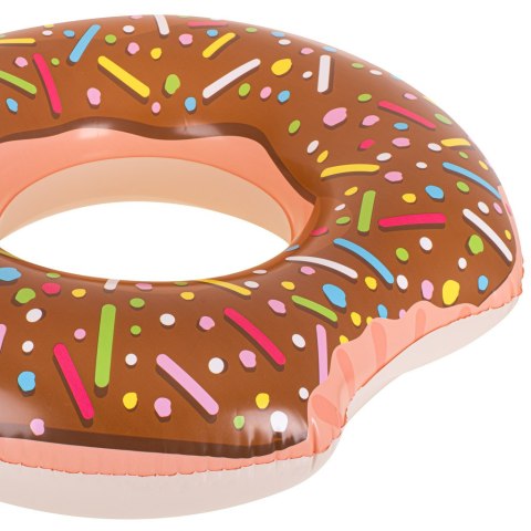 BESTWAY 36188 Kółko do pływania koło dmuchane donut brązowe 107cm max 100 kg BESTWAY 36188 Kółko do pływania koło dmuchane donut brązowe 107cm max 100 kg