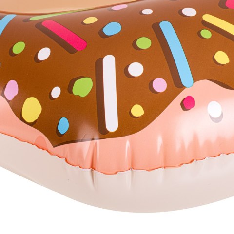 BESTWAY 36188 Kółko do pływania koło dmuchane donut brązowe 107cm max 100 kg BESTWAY 36188 Kółko do pływania koło dmuchane donut brązowe 107cm max 100 kg