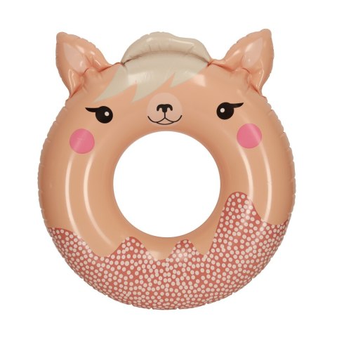 INTEX 59266 Kółko do pływania koło dmuchane ponton plażowy lama max 40kg INTEX 59266 Kółko do pływania koło dmuchane ponton plażowy lama max 40kg