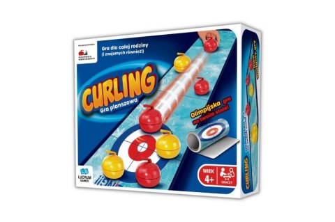 Curling gra planszowa zręcznościowa LUCRUM GAMES 4+ Curling gra planszowa zręcznościowa LUCRUM GAMES 4+