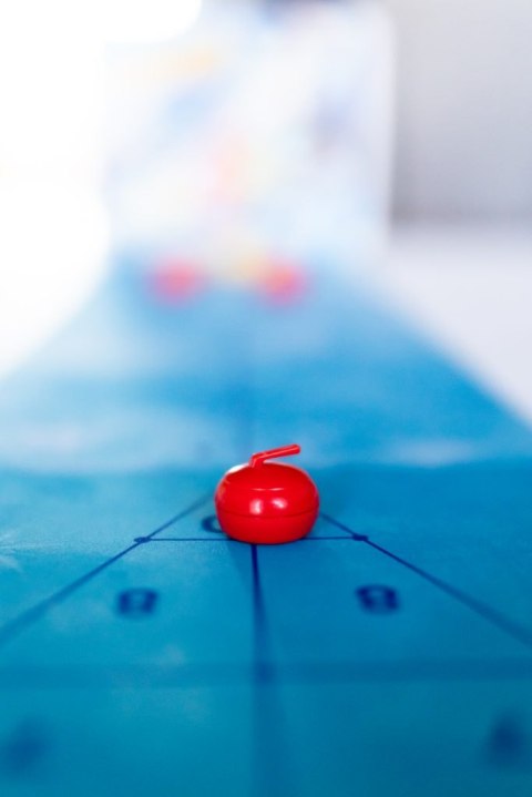 Curling gra planszowa zręcznościowa LUCRUM GAMES 4+ Curling gra planszowa zręcznościowa LUCRUM GAMES 4+