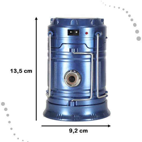 Lampa turystyczna lampka latarka biwakowa solarna Lampa turystyczna lampka latarka biwakowa solarna