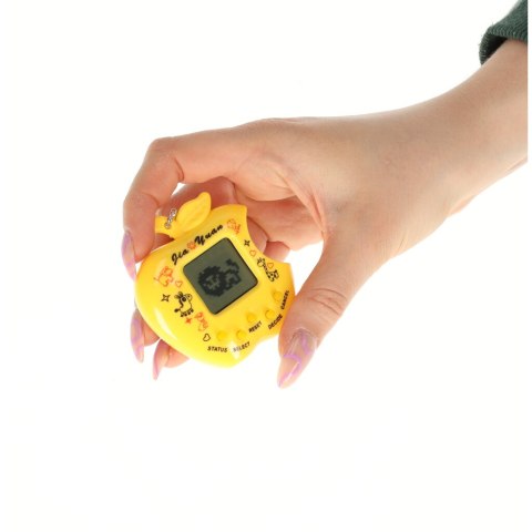 Tamagotchi gra elektroniczna dla dzieci jabłko żółte Tamagotchi gra elektroniczna dla dzieci jabłko żółte