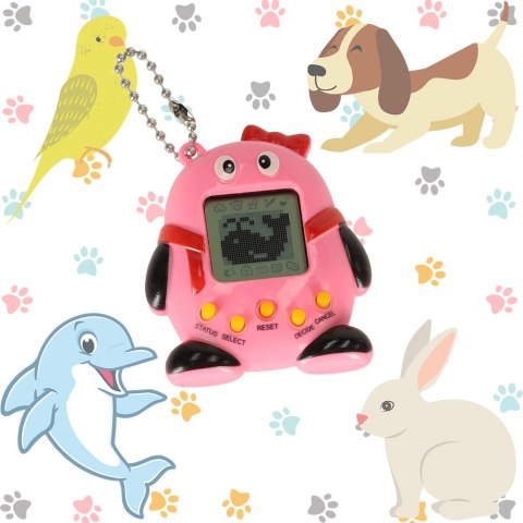 Tamagotchi gra elektroniczna dla dzieci różowe Tamagotchi gra elektroniczna dla dzieci różowe