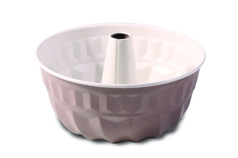Blacha do pieczenia forma do babki okrągła z tuleją 22cm brązowa Blacha do pieczenia forma do babki okrągła z tuleją 22cm brązowa