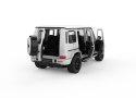 Mercedes-AMG G 63 biały RASTAR model 1:32 Metalowa karoseria + Ręcznie otwierane elementy