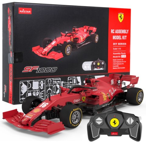 Ferrari SF1000 czerwony RASTAR model 1:16 Zdalnie sterowany bolid + Body kit + Pilot 2,4 GHz Ferrari SF1000 czerwony RASTAR model 1:16 Zdalnie sterowany bolid + Body kit + Pilot 2,4 GHz
