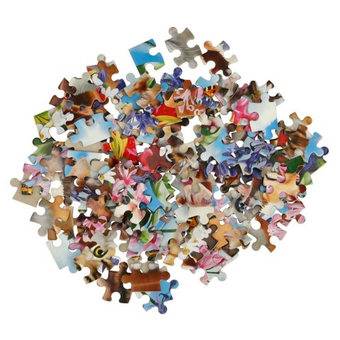 Puzzle układanka 120 elementów Koty w kwiatach 6+ CASTORLAND Puzzle układanka 120 elementów Koty w kwiatach 6+ CASTORLAND