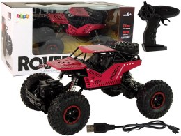 Auto RC Zdalnie Sterowane 1:16 Czarne Czerwone