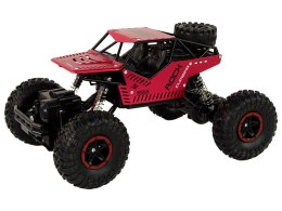 Auto RC Zdalnie Sterowane 1:16 Czarne Czerwone