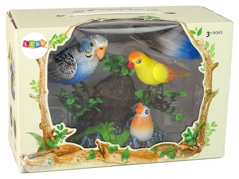 Śpiewające Ruchome Papużki Drzewko Kolorowe Śpiewające Ruchome Papużki Drzewko Kolorowe