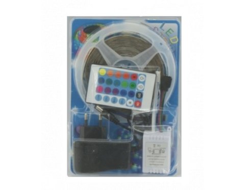 Taśma LED SMD 3528 5m wodoodporna multikolor pilot Taśma LED SMD 3528 5m wodoodporna multikolor pilot