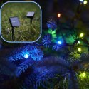 Lampki solarne ogrodowe LED choinkowe świąteczne łańcuch świetlny 20m 200LED multikolor