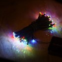 Lampki solarne ogrodowe LED choinkowe świąteczne łańcuch świetlny 20m 200LED multikolor
