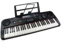 Keyboard Organy 328-06 Mikrofon Zasilacz Różowe