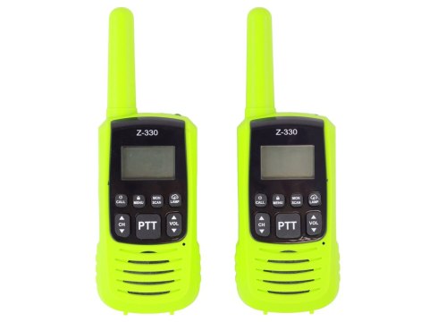 Krótkofalówki Walkie-Talkie Zielone Zasięg 3km Gadżet Do Komunikacji Krótkofalówki Walkie-Talkie Zielone Zasięg 3km Gadżet Do Komunikacji