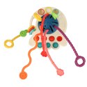 Zabawka sensoryczna gryzak Montessori dla niemowląt niebieski