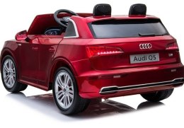 Pojazd na Akumulator Nowe Audi Q5 2-osobowe Czerwone Lakierowane 4x4 MP4