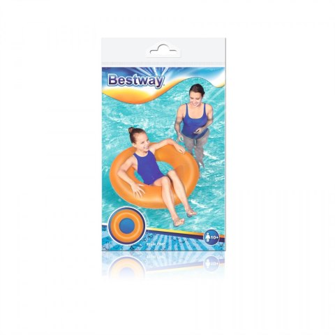 Koło do Pływania Pomarańczowe Neon 91 cm BESTWAY Koło do Pływania Pomarańczowe Neon 91 cm BESTWAY