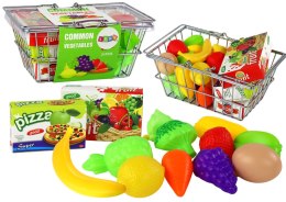 Koszyk Sklepowy Na zakupy Warzywa Owoce Spożywcze Metalowy
