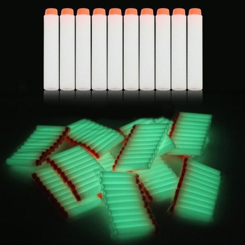 Strzałki do wyrzutni kompatybilne z NERF fluorescencyjne 10sztuk Strzałki do wyrzutni kompatybilne z NERF fluorescencyjne 10sztuk