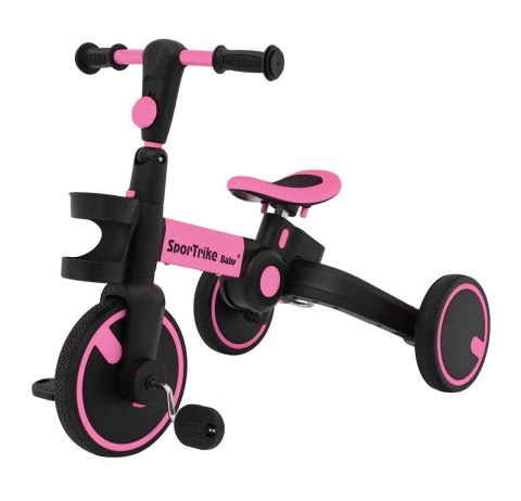 Rowerek Happy Bike 3w1 Sportrike Różowy Rowerek Happy Bike 3w1 Sportrike Różowy