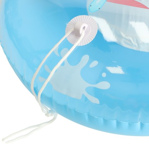 BESTWAY 34037 Kółko do pływania dla niemowląt koło pontonik dla dzieci dmuchany z siedziskiem łódka ponton niebieski 3+ 45kg BESTWAY 34037 Kółko do pływania dla niemowląt koło pontonik dla dzieci dmuchany z siedziskiem łódka ponton niebieski 3+ 45kg