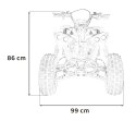 Pojazd Quad Spalinowy RENEGADE HIPERFECT 125CC Żółty