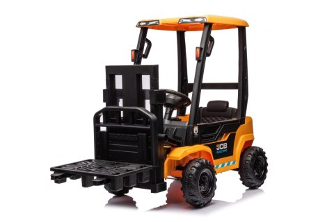 Pojazd Wózek Widłowy JCB Żółty Pojazd Wózek Widłowy JCB Żółty