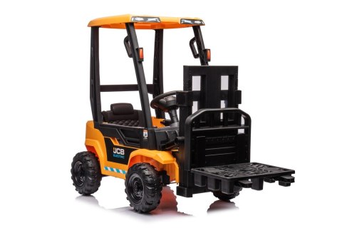 Pojazd Wózek Widłowy JCB Żółty Pojazd Wózek Widłowy JCB Żółty