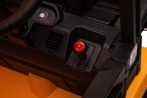 Pojazd Wózek Widłowy JCB Żółty Pojazd Wózek Widłowy JCB Żółty