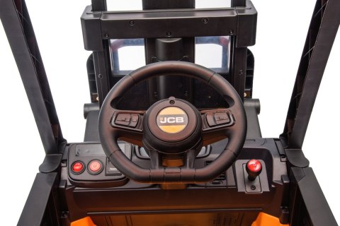 Pojazd Wózek Widłowy JCB Żółty Pojazd Wózek Widłowy JCB Żółty