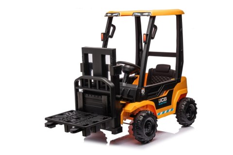 Pojazd Wózek Widłowy JCB Żółty Pojazd Wózek Widłowy JCB Żółty