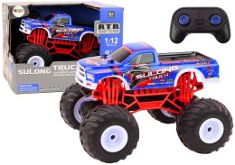 Auto Terenowe Zdalnie Sterowane 2.4G RC 1:12 Truck Niebieski