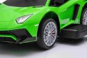 Jeździk, Pchaczyk Lamborghini Aventador SV Zielony