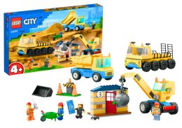 Klocki LEGO CITY Ciężarówki i Dźwig Z Kulą Wyburzeniową 60391