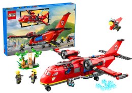 Klocki LEGO CITY Strażacki Samolot Ratunkowy 478 Elementów 60413