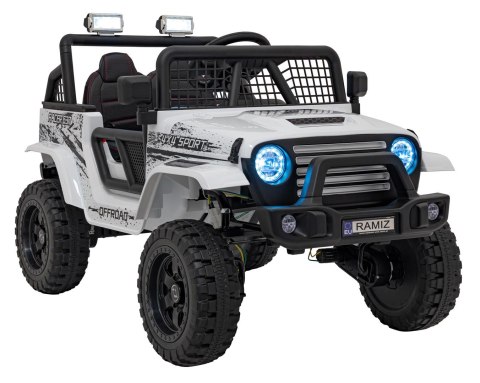 Pojazd OFF ROAD 4x4 SPORT Biały Pojazd OFF ROAD 4x4 SPORT Biały