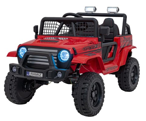 Pojazd OFF ROAD 4x4 SPORT Czerwony Pojazd OFF ROAD 4x4 SPORT Czerwony