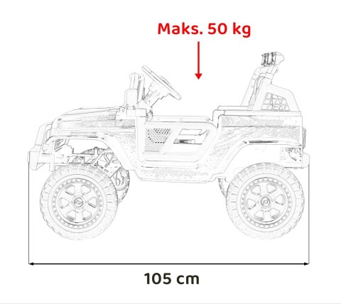 Pojazd OFF ROAD 4x4 SPORT Czerwony Pojazd OFF ROAD 4x4 SPORT Czerwony