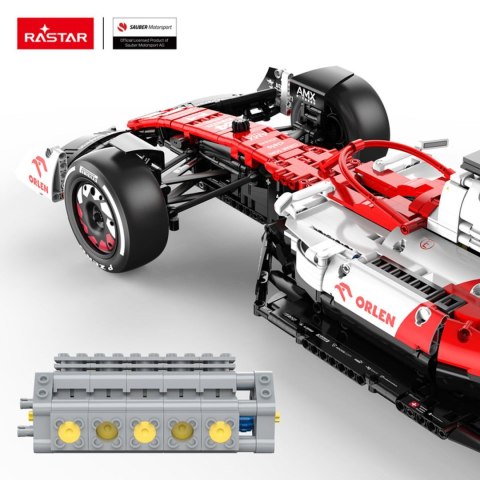 1:8 Alfa Romeo F1 C42 Klocki 2261el. RASTAR 1:8 Alfa Romeo F1 C42 Klocki 2261el. RASTAR