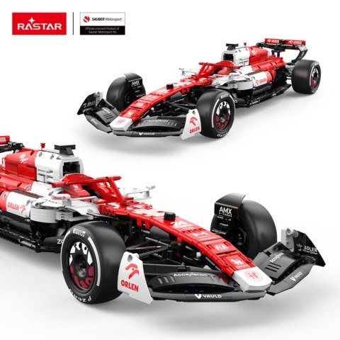 1:8 Alfa Romeo F1 C42 Klocki 2261el. RASTAR 1:8 Alfa Romeo F1 C42 Klocki 2261el. RASTAR