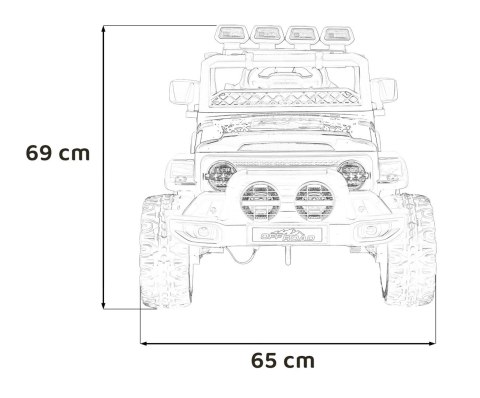 Pojazd Off-Road CLIMBER Zielony Pojazd Off-Road CLIMBER Zielony